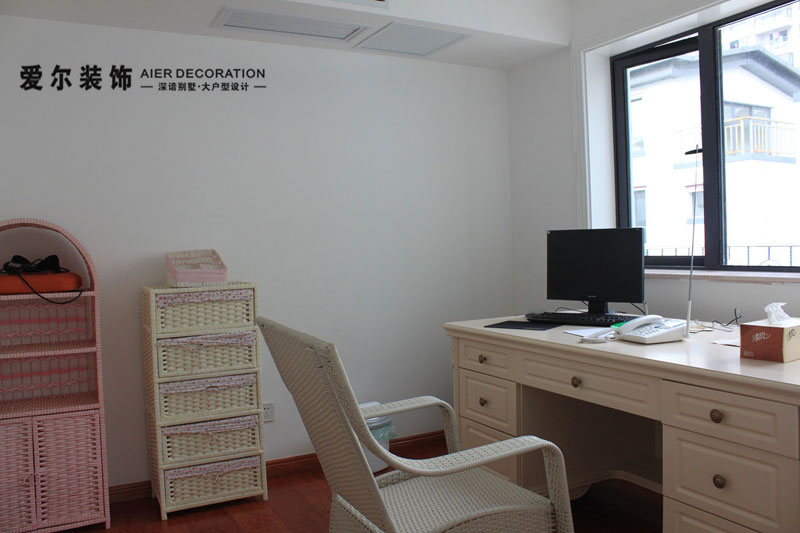 爱尔装饰 别墅 书房 骊岛原墅