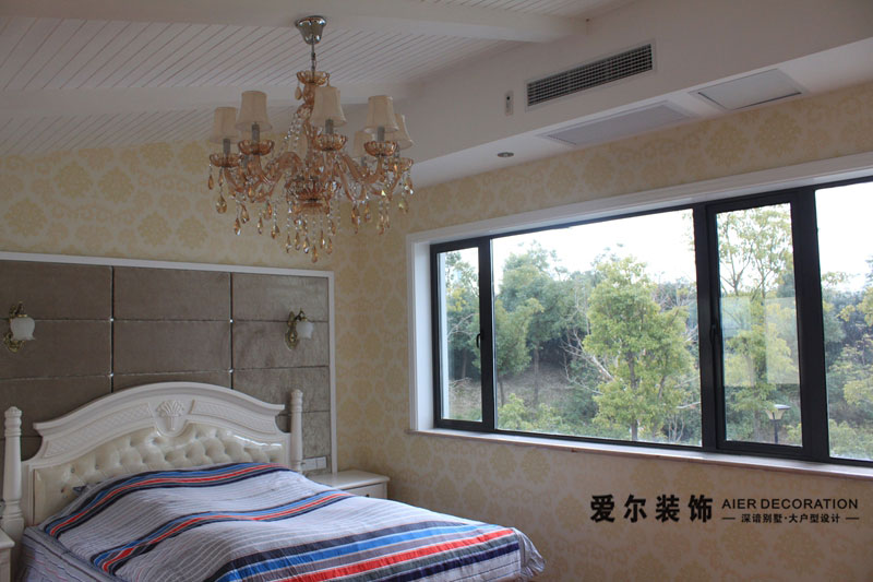 爱尔装饰 别墅 卧室 骊岛原墅