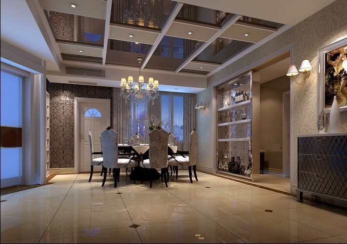 爱尔装饰 餐厅别墅