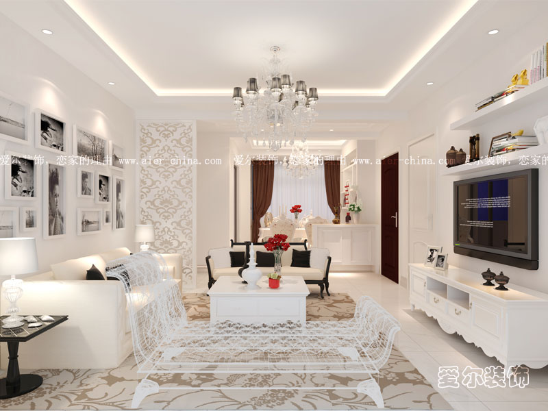 爱尔装饰畅苑新村效果图